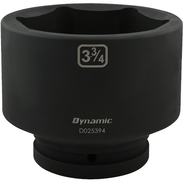 1" Drive Standard Socket, Black Phosphate, Tools 3-3/4" X 1" Drive, 6 Point Standard Length